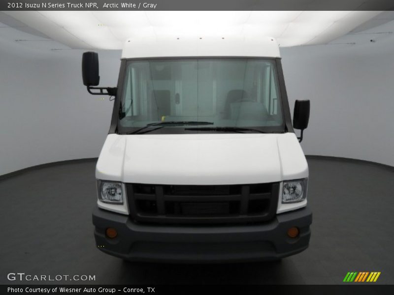 Arctic White / Gray 2012 Isuzu N Series Truck NPR