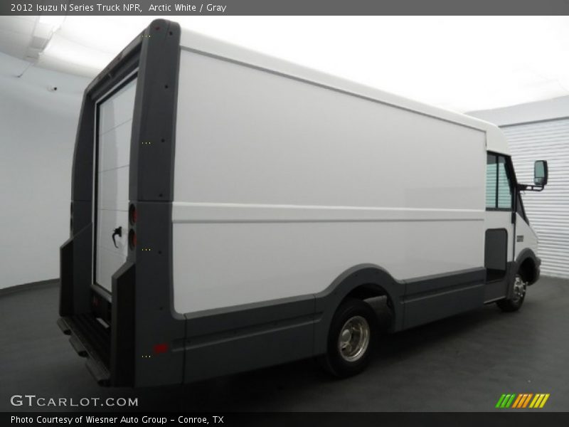 Arctic White / Gray 2012 Isuzu N Series Truck NPR