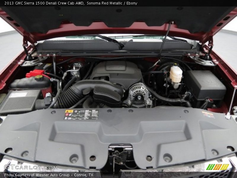  2013 Sierra 1500 Denali Crew Cab AWD Engine - 6.2 Liter Flex-Fuel OHV 16-Valve VVT Vortec V8