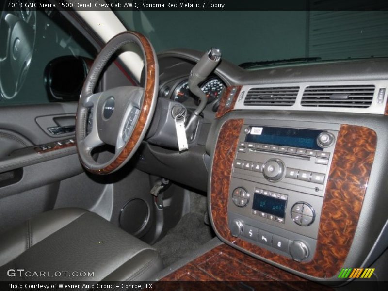 Dashboard of 2013 Sierra 1500 Denali Crew Cab AWD