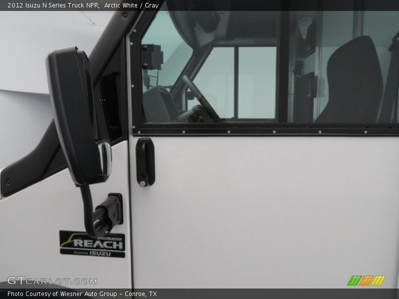 Arctic White / Gray 2012 Isuzu N Series Truck NPR