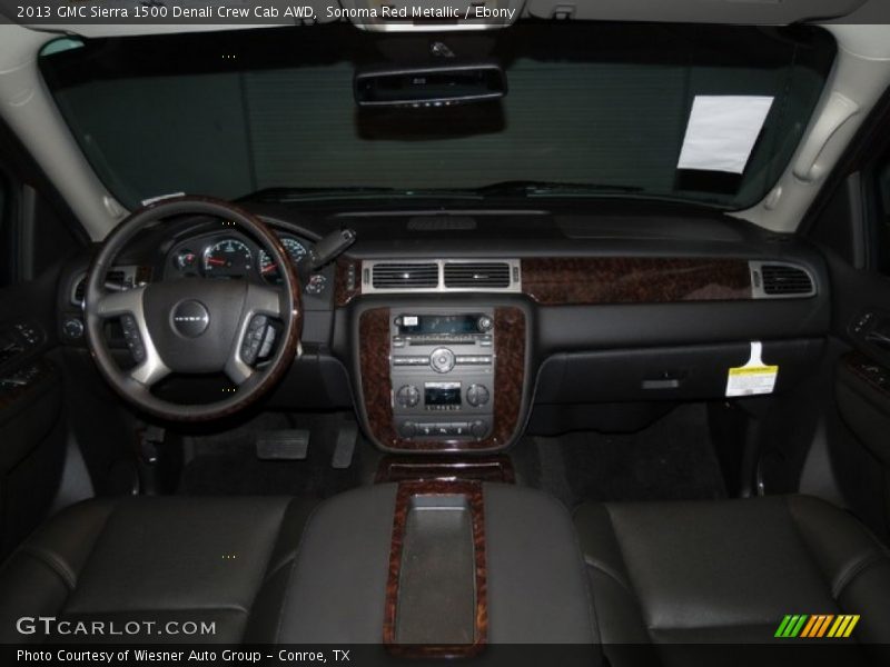 Sonoma Red Metallic / Ebony 2013 GMC Sierra 1500 Denali Crew Cab AWD