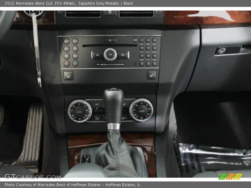 Sapphire Grey Metallic / Black 2012 Mercedes-Benz GLK 350 4Matic