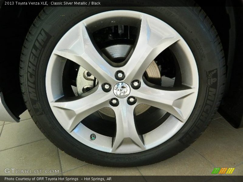 Classic Silver Metallic / Black 2013 Toyota Venza XLE