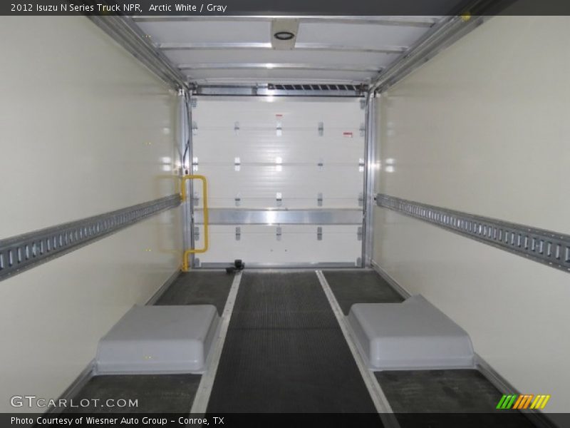 Arctic White / Gray 2012 Isuzu N Series Truck NPR