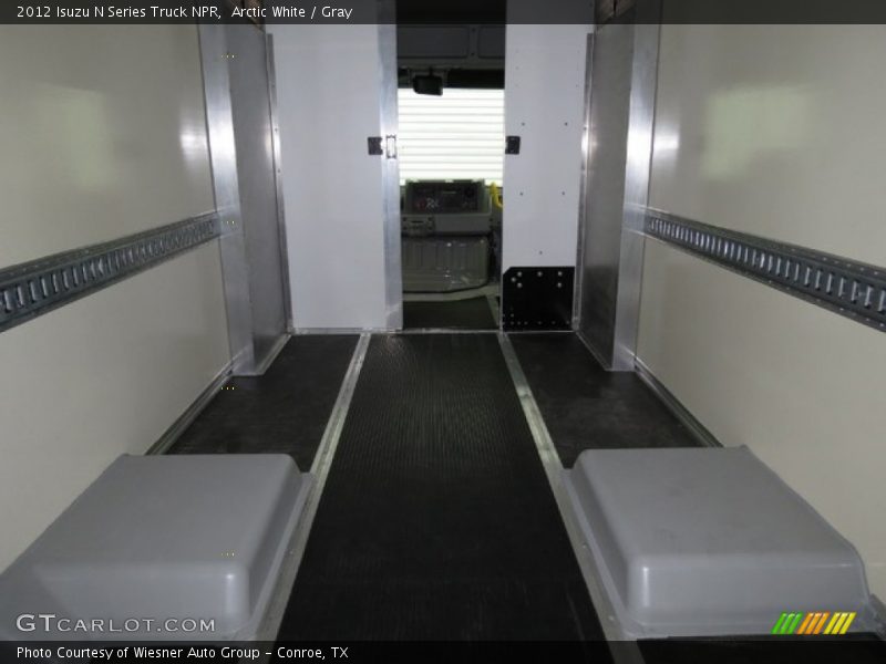 Arctic White / Gray 2012 Isuzu N Series Truck NPR