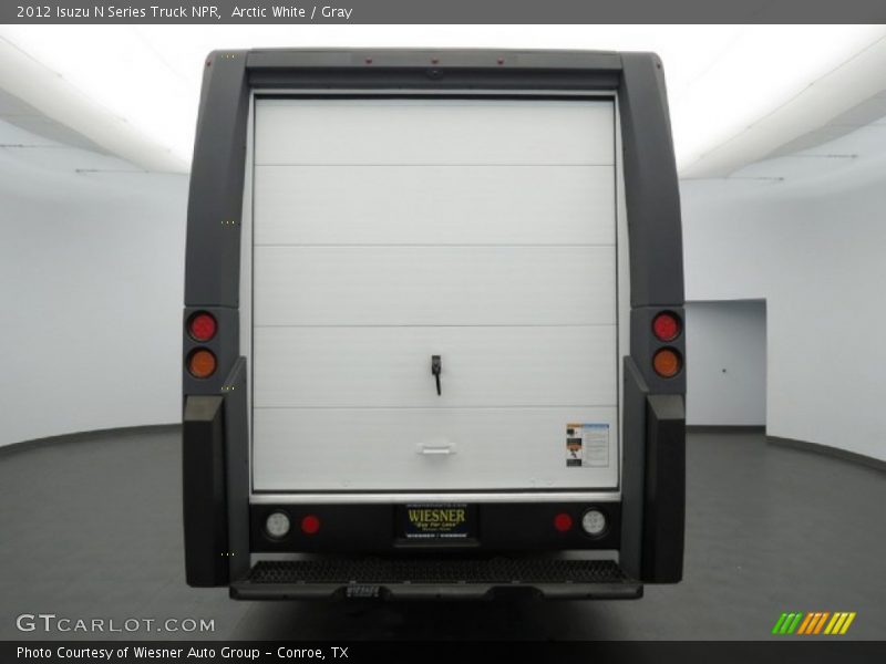 Arctic White / Gray 2012 Isuzu N Series Truck NPR