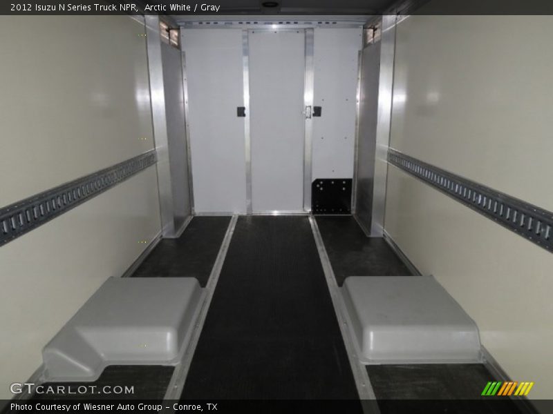 Arctic White / Gray 2012 Isuzu N Series Truck NPR