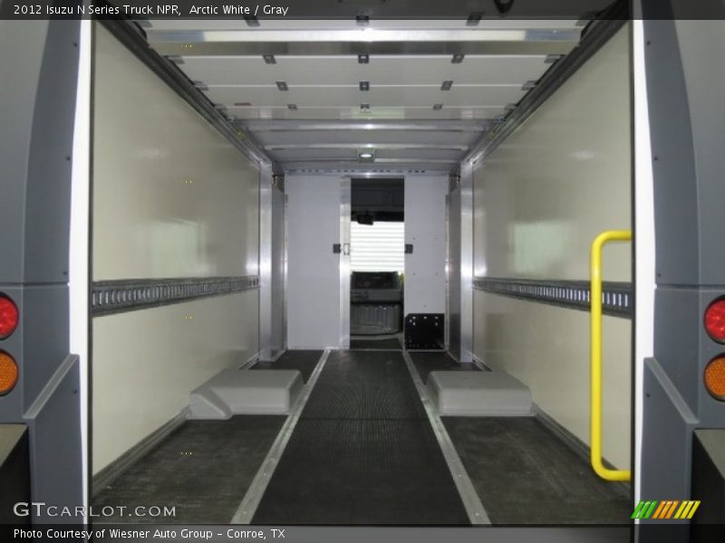 Arctic White / Gray 2012 Isuzu N Series Truck NPR