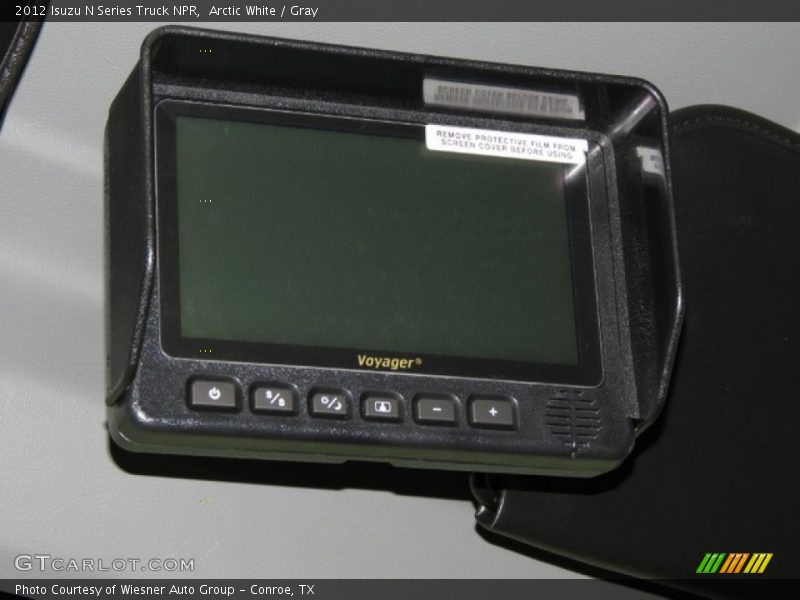 Arctic White / Gray 2012 Isuzu N Series Truck NPR