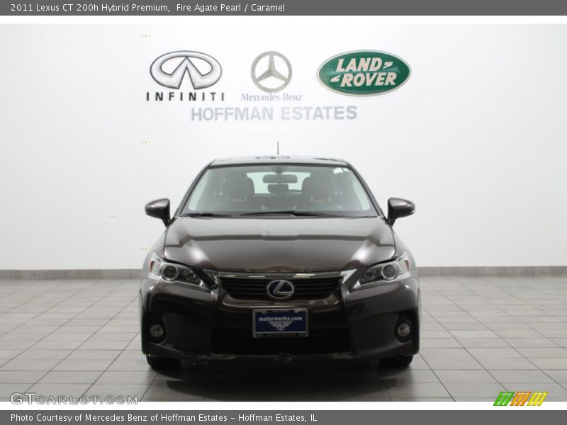 Fire Agate Pearl / Caramel 2011 Lexus CT 200h Hybrid Premium