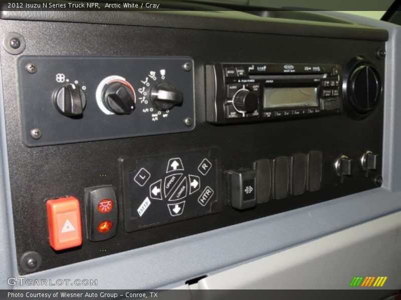 Arctic White / Gray 2012 Isuzu N Series Truck NPR