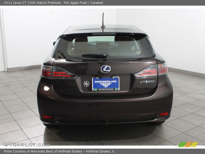 Fire Agate Pearl / Caramel 2011 Lexus CT 200h Hybrid Premium