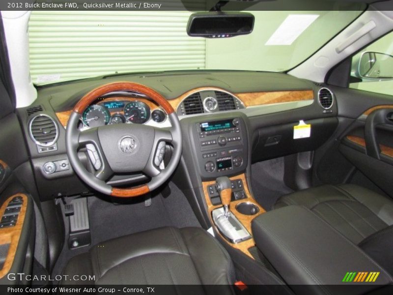 2012 Enclave FWD Ebony Interior