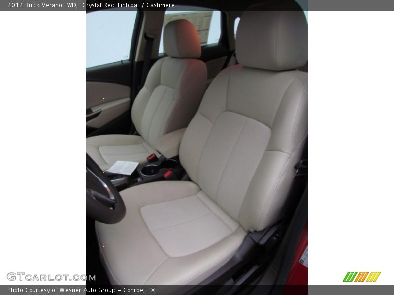 Crystal Red Tintcoat / Cashmere 2012 Buick Verano FWD