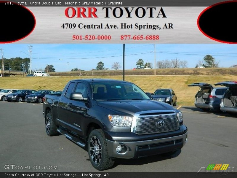 Magnetic Gray Metallic / Graphite 2013 Toyota Tundra Double Cab