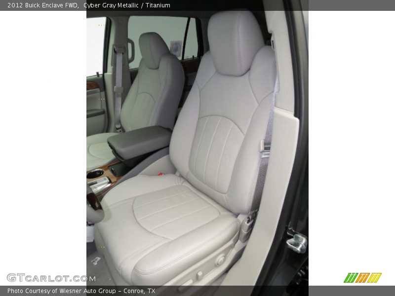 Cyber Gray Metallic / Titanium 2012 Buick Enclave FWD