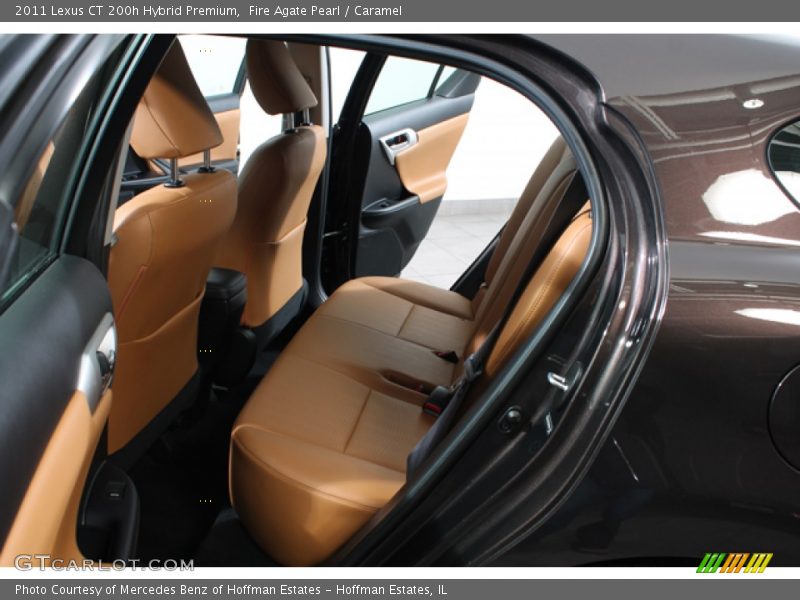 Rear Seat of 2011 CT 200h Hybrid Premium