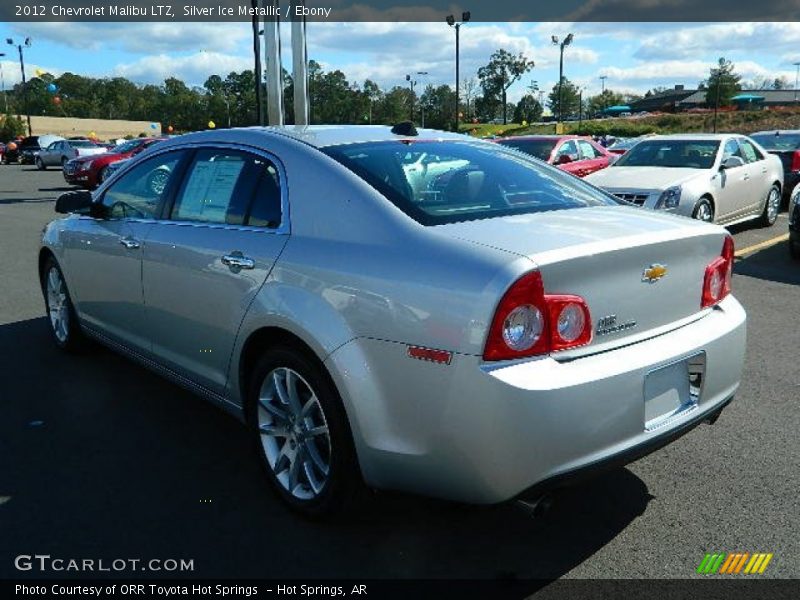 Silver Ice Metallic / Ebony 2012 Chevrolet Malibu LTZ