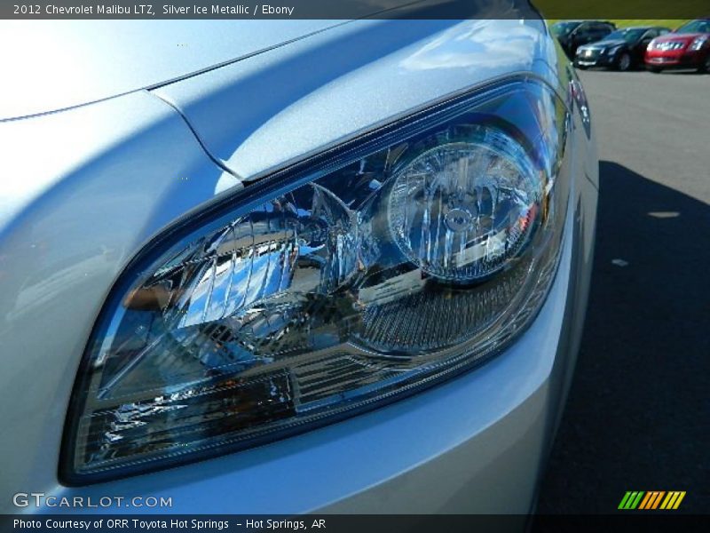 Silver Ice Metallic / Ebony 2012 Chevrolet Malibu LTZ