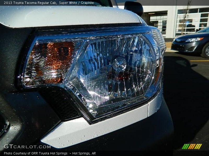 Super White / Graphite 2013 Toyota Tacoma Regular Cab