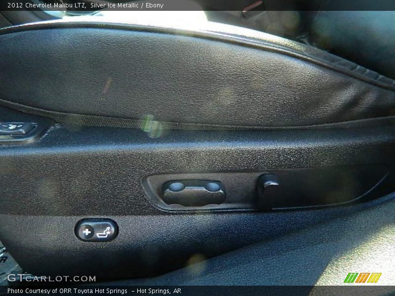 Silver Ice Metallic / Ebony 2012 Chevrolet Malibu LTZ
