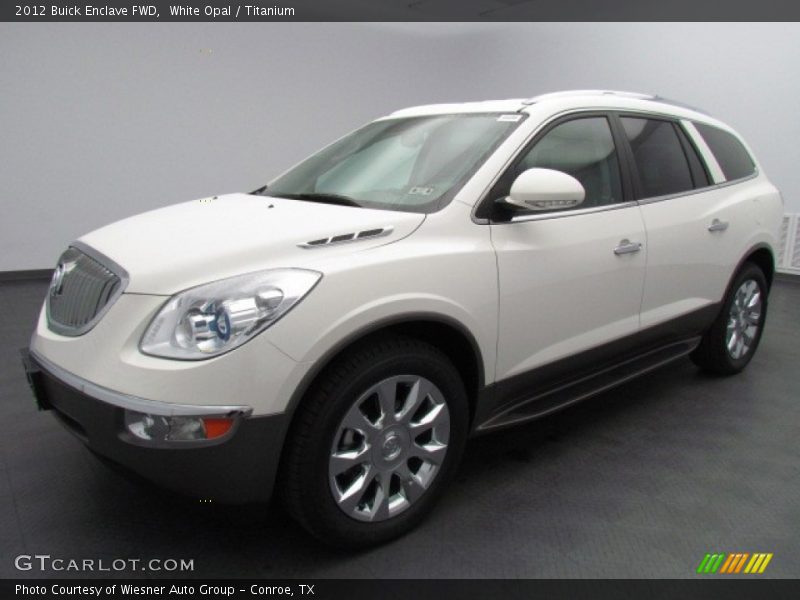 White Opal / Titanium 2012 Buick Enclave FWD