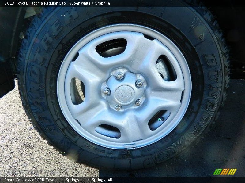 Super White / Graphite 2013 Toyota Tacoma Regular Cab