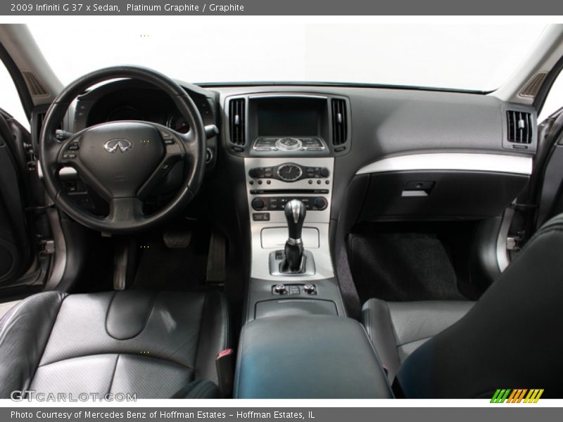 Platinum Graphite / Graphite 2009 Infiniti G 37 x Sedan