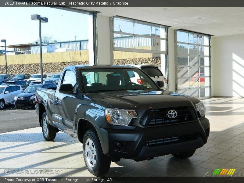 Magnetic Gray Metallic / Graphite 2013 Toyota Tacoma Regular Cab
