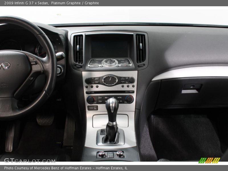 Platinum Graphite / Graphite 2009 Infiniti G 37 x Sedan