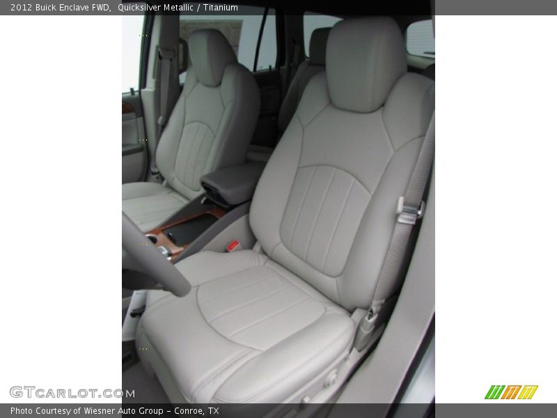 Quicksilver Metallic / Titanium 2012 Buick Enclave FWD