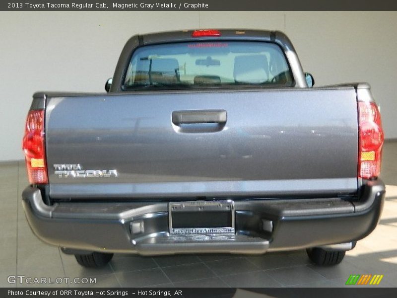 Magnetic Gray Metallic / Graphite 2013 Toyota Tacoma Regular Cab