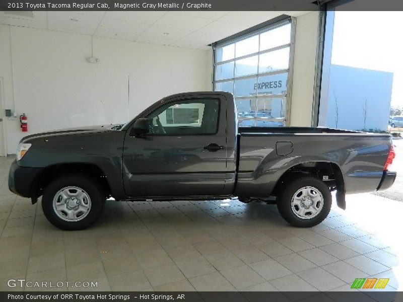 Magnetic Gray Metallic / Graphite 2013 Toyota Tacoma Regular Cab