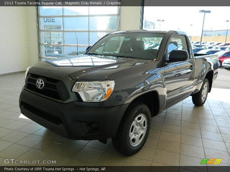 Magnetic Gray Metallic / Graphite 2013 Toyota Tacoma Regular Cab