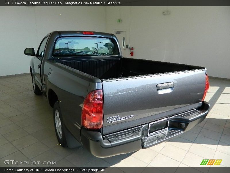Magnetic Gray Metallic / Graphite 2013 Toyota Tacoma Regular Cab