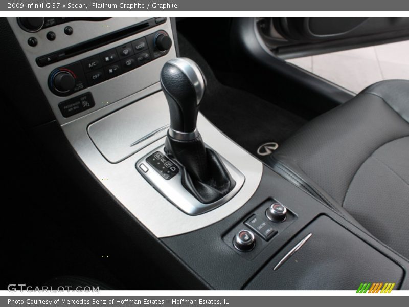 Platinum Graphite / Graphite 2009 Infiniti G 37 x Sedan