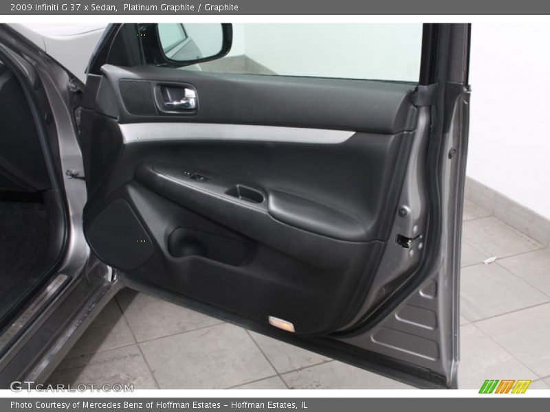 Platinum Graphite / Graphite 2009 Infiniti G 37 x Sedan