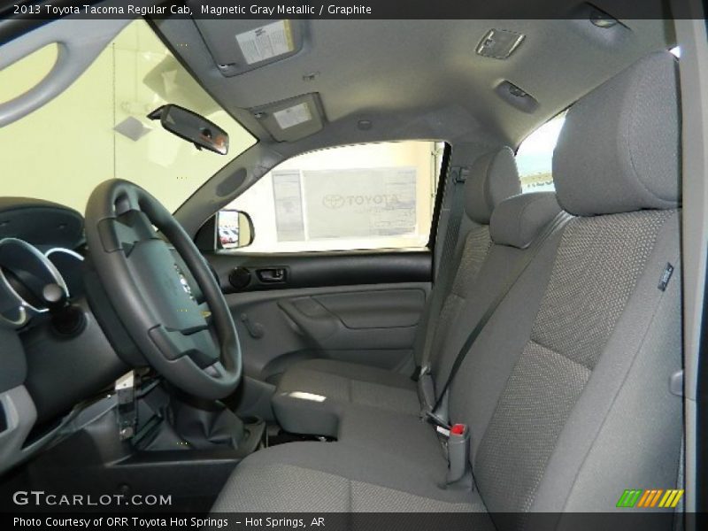 Magnetic Gray Metallic / Graphite 2013 Toyota Tacoma Regular Cab