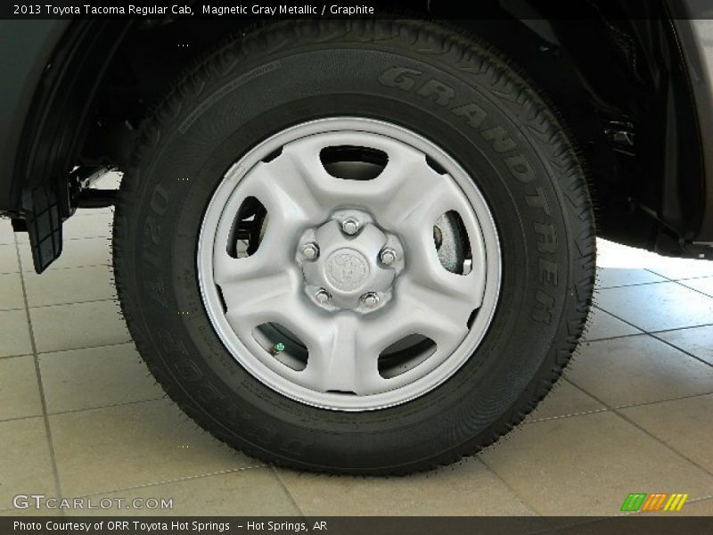 Magnetic Gray Metallic / Graphite 2013 Toyota Tacoma Regular Cab