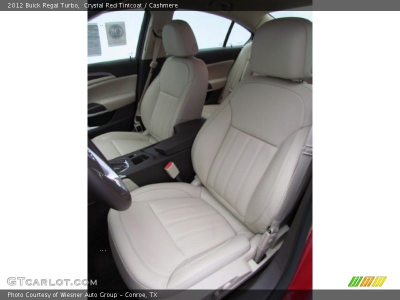Front Seat of 2012 Regal Turbo