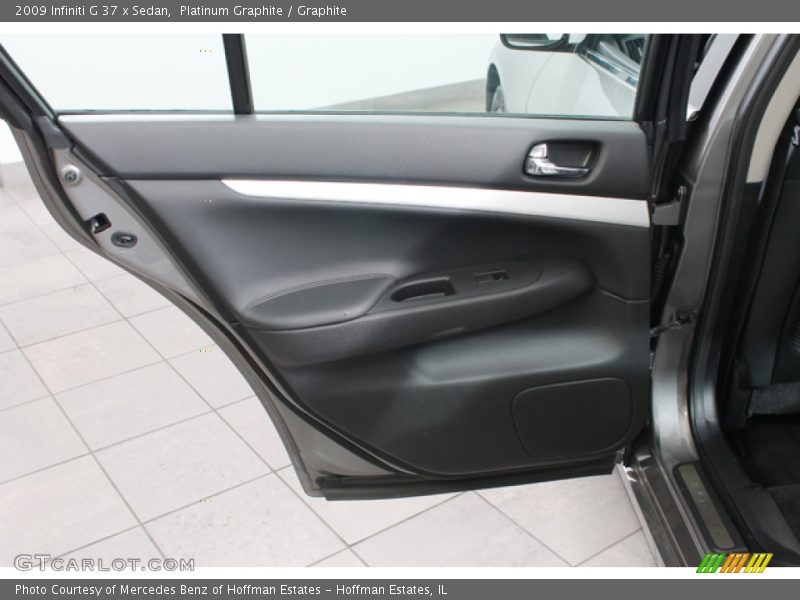 Platinum Graphite / Graphite 2009 Infiniti G 37 x Sedan
