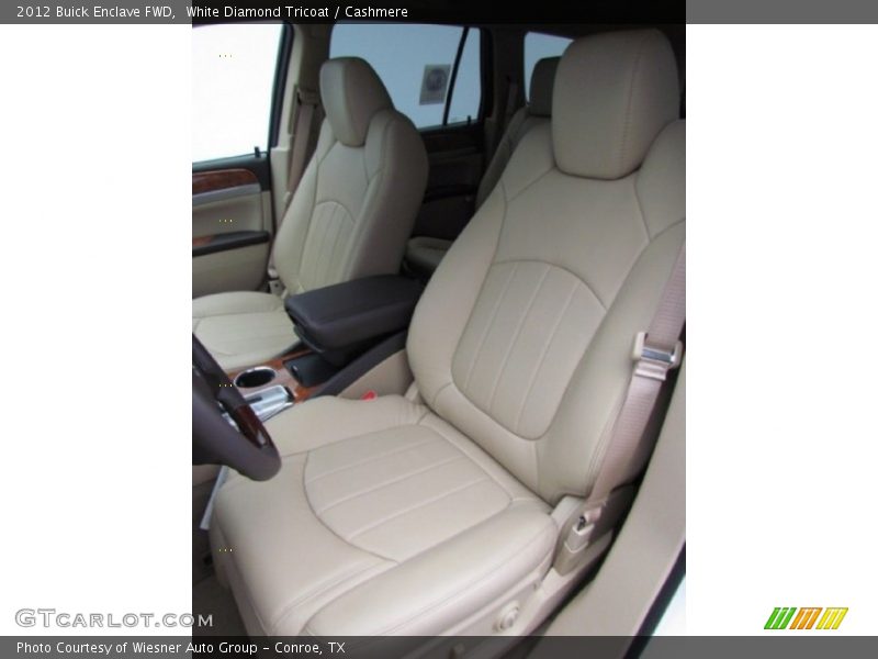 White Diamond Tricoat / Cashmere 2012 Buick Enclave FWD