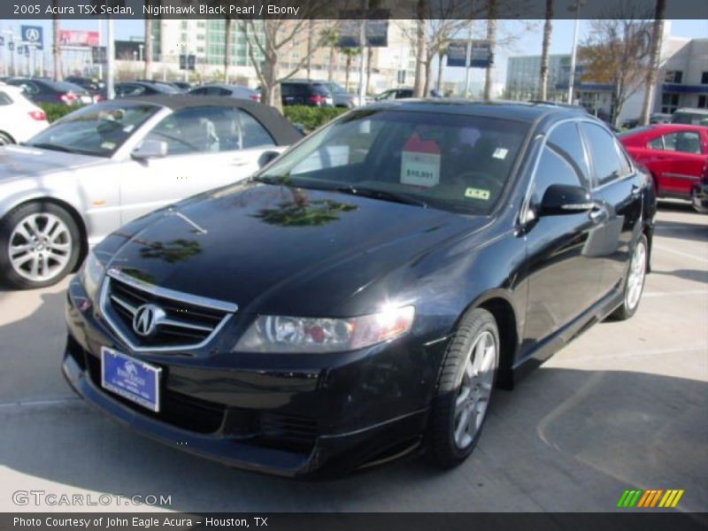 Nighthawk Black Pearl / Ebony 2005 Acura TSX Sedan