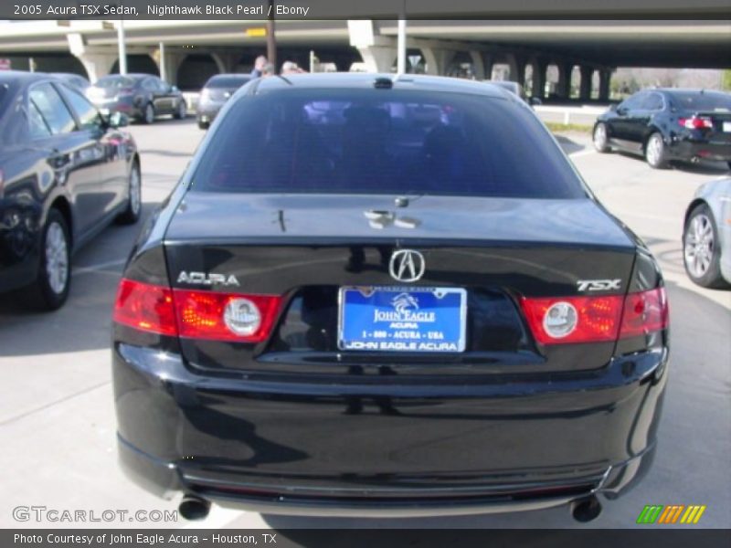 Nighthawk Black Pearl / Ebony 2005 Acura TSX Sedan