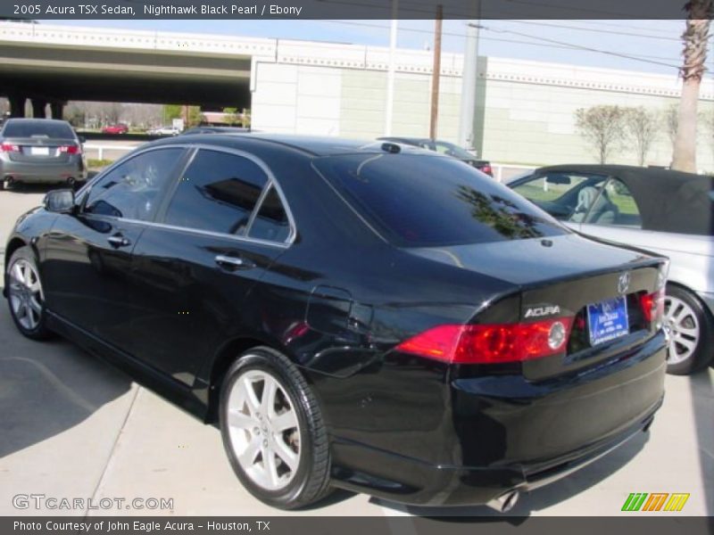 Nighthawk Black Pearl / Ebony 2005 Acura TSX Sedan