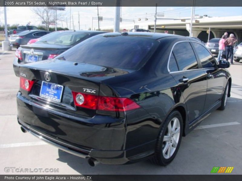 Nighthawk Black Pearl / Ebony 2005 Acura TSX Sedan