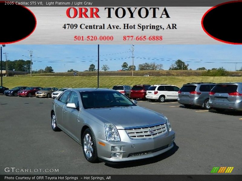 Light Platinum / Light Gray 2005 Cadillac STS V8