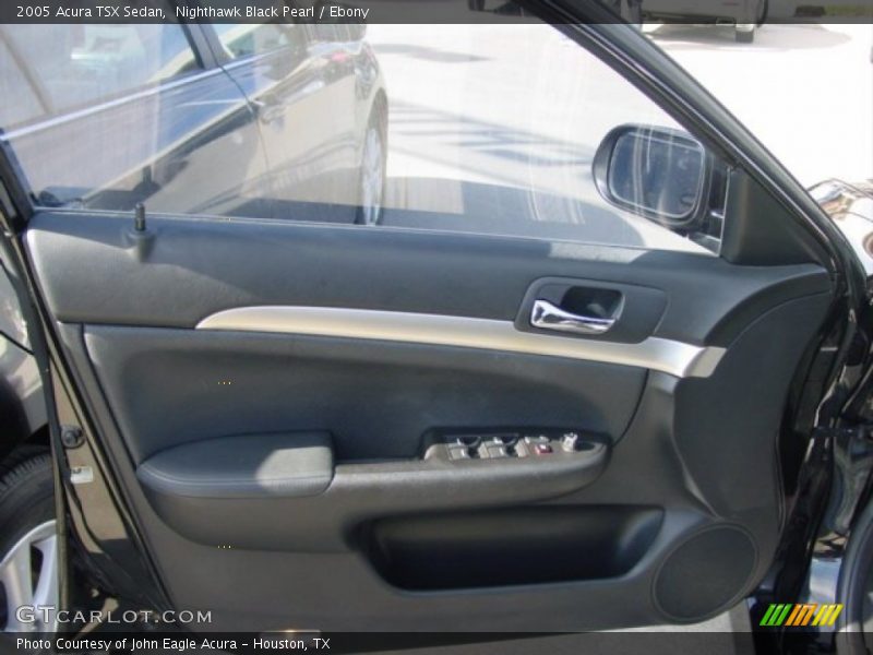 Nighthawk Black Pearl / Ebony 2005 Acura TSX Sedan
