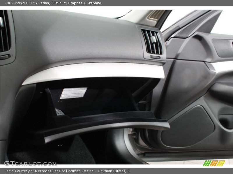 Platinum Graphite / Graphite 2009 Infiniti G 37 x Sedan